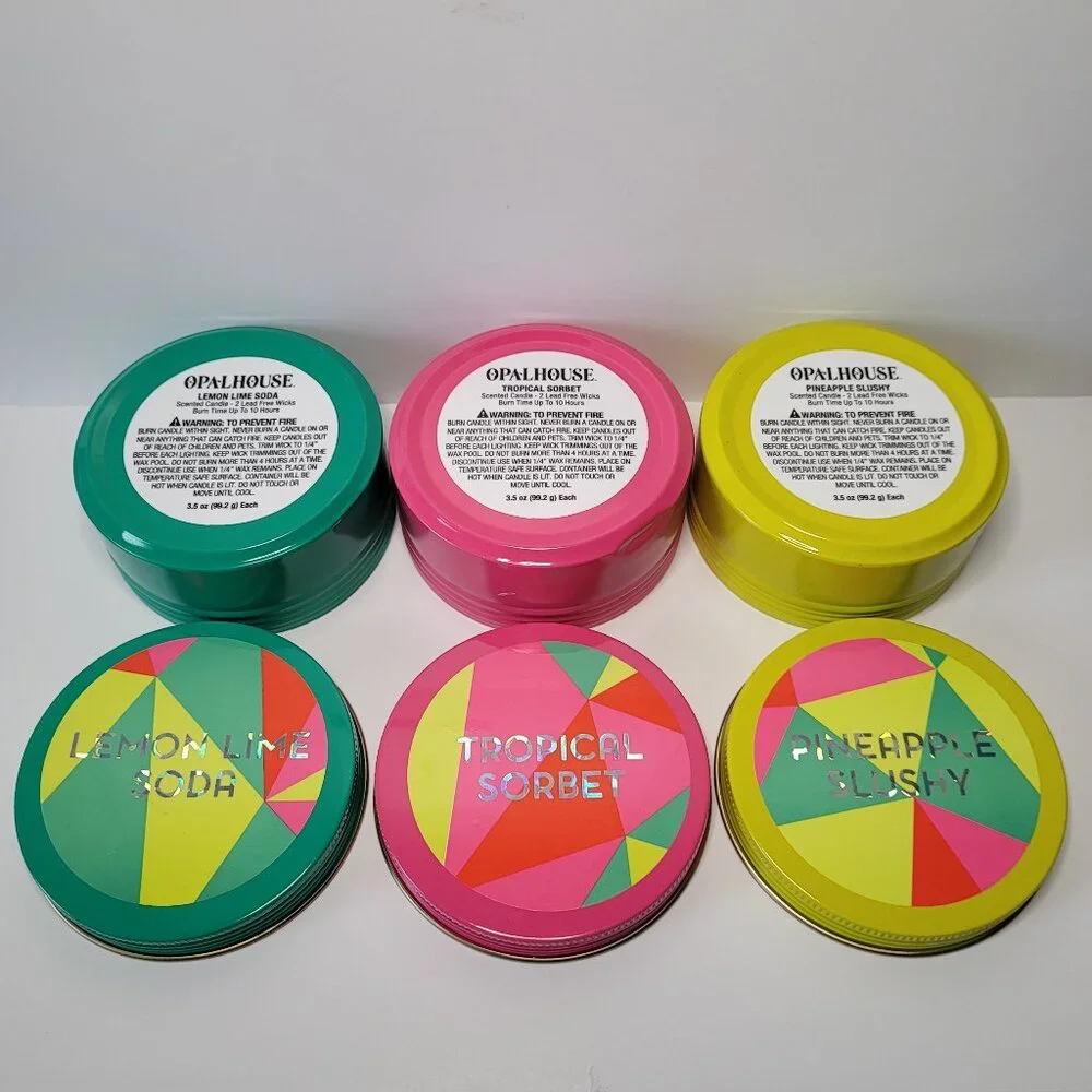 Opalhouse Scented Candles New Set of 3